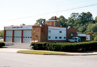 Historic La Mott's fire house